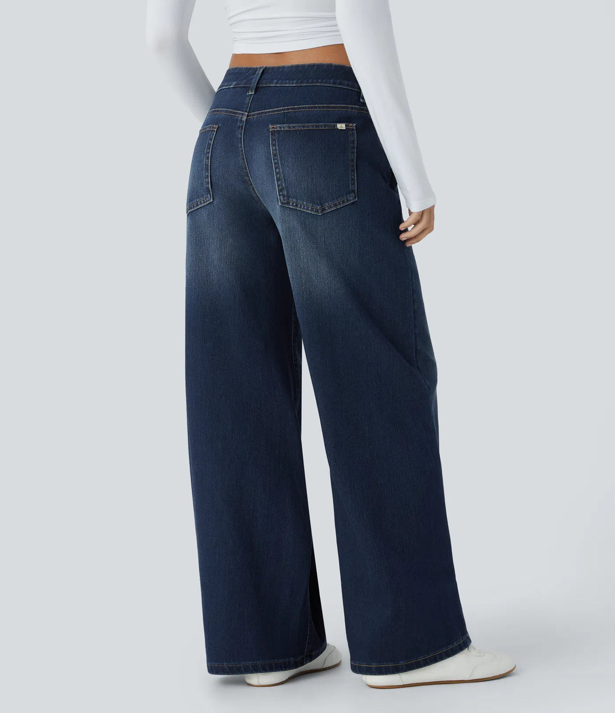 Jeans elásticos para Mujer — Cintura Asimétrica