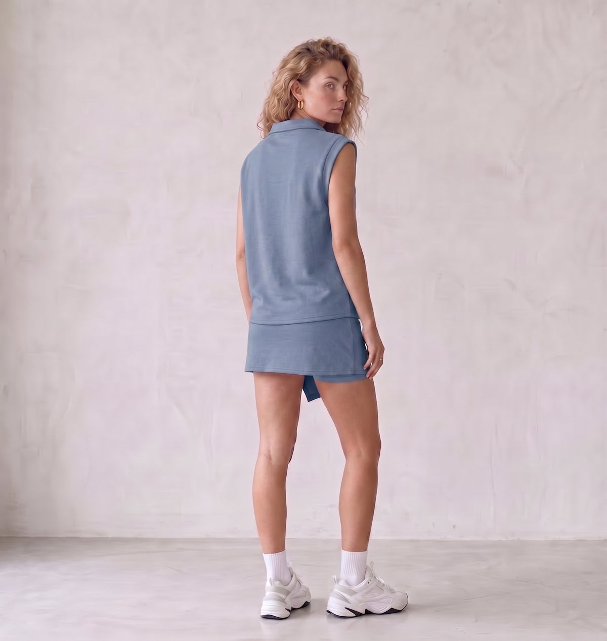Carla - Conjunto de falda de 2 piezas para mujer