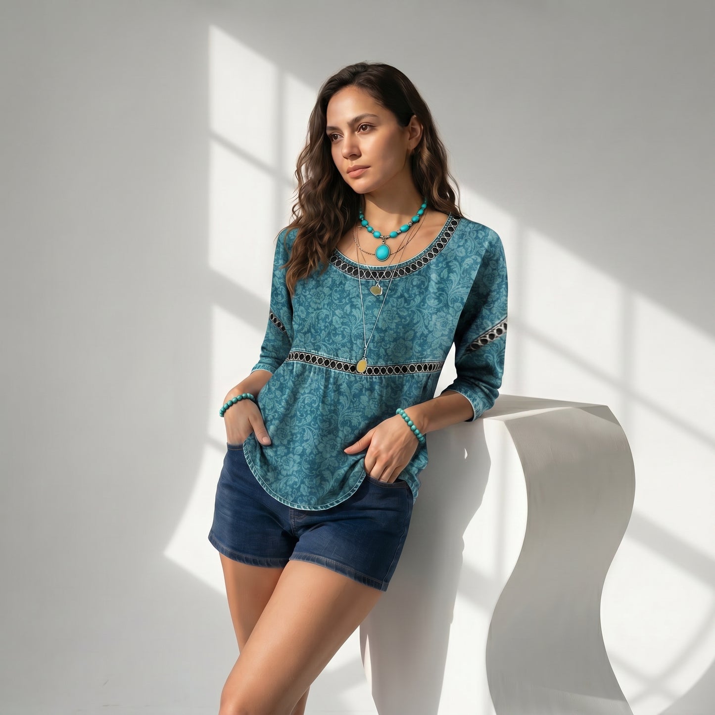 Blusa casual vintage
