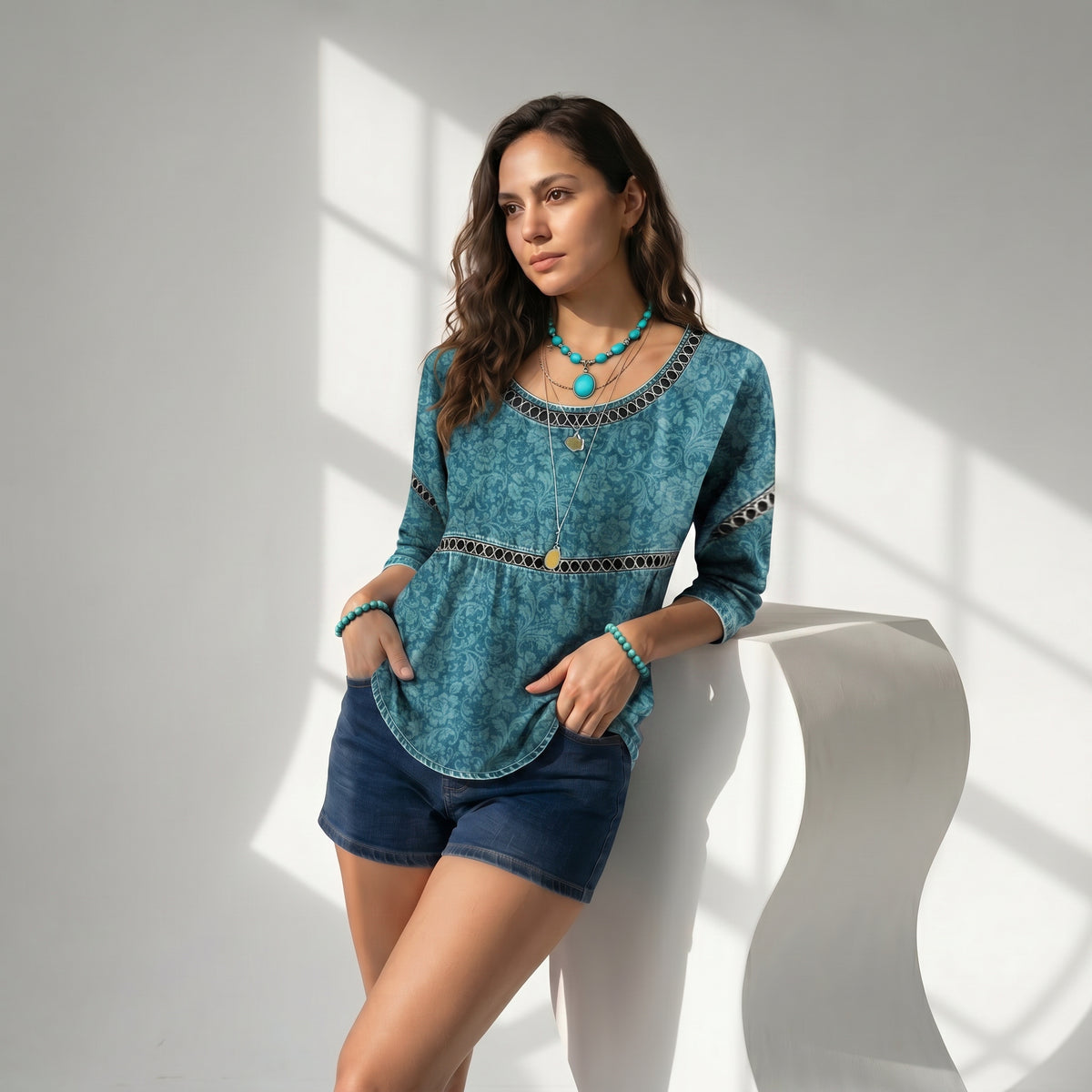 Blusa casual vintage