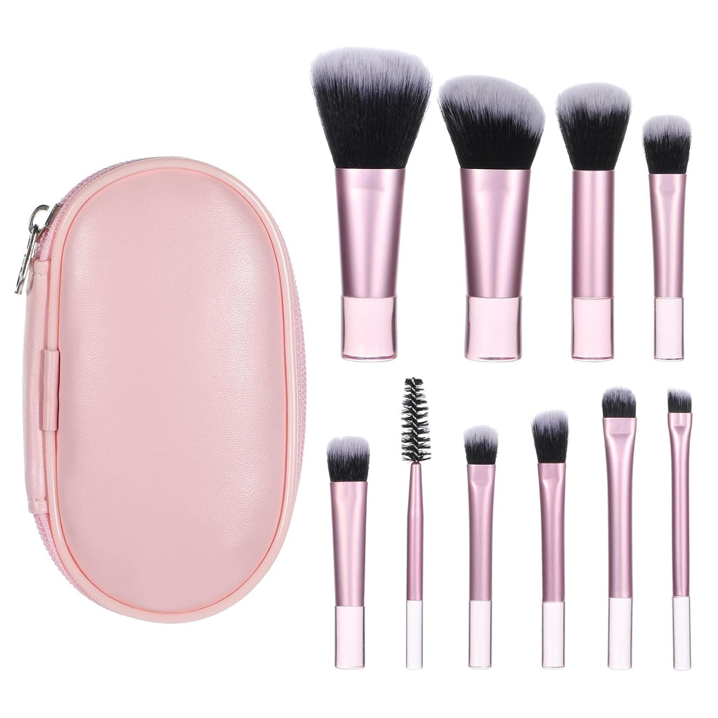 Set de 10 Brochas de Maquillaje