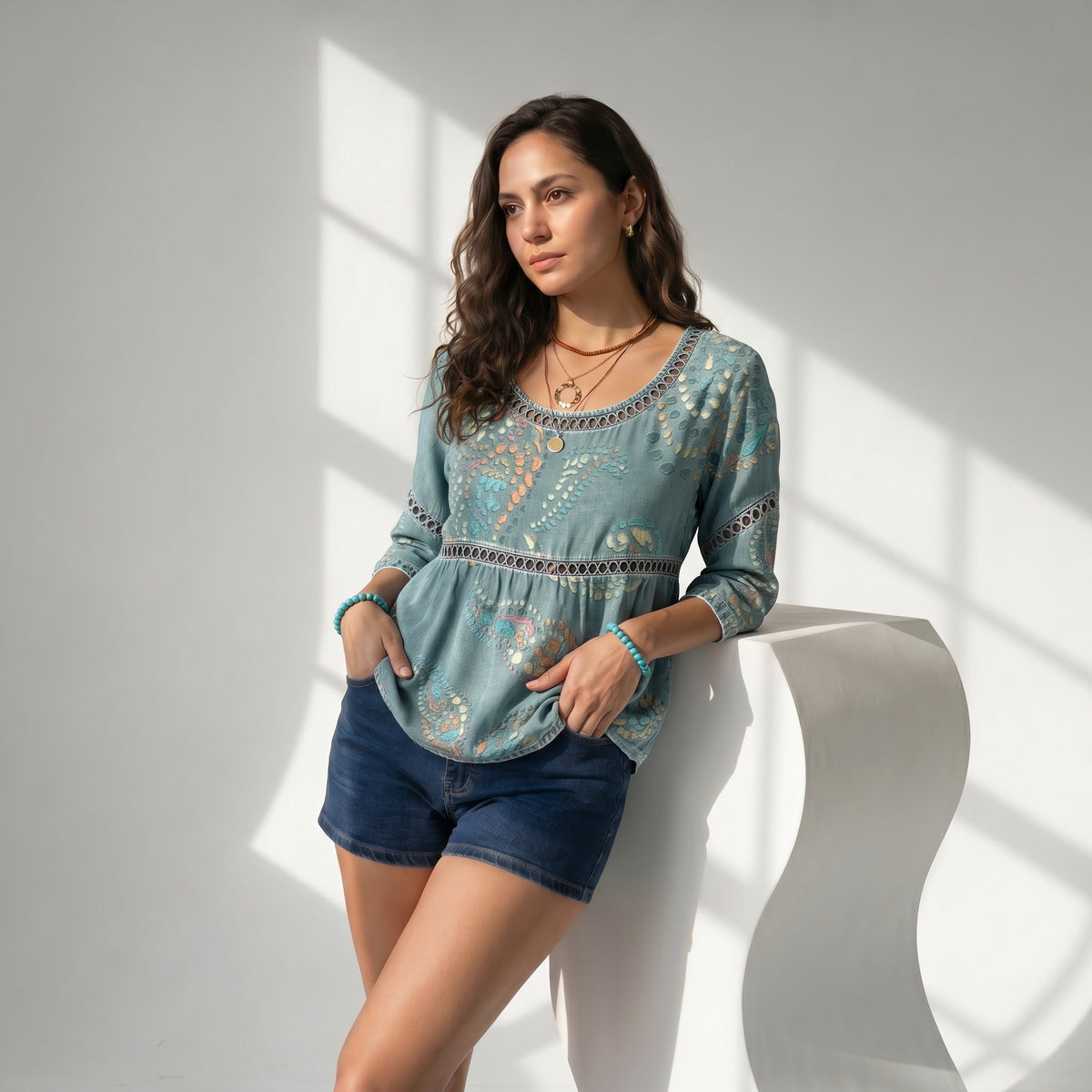 Blusa casual vintage