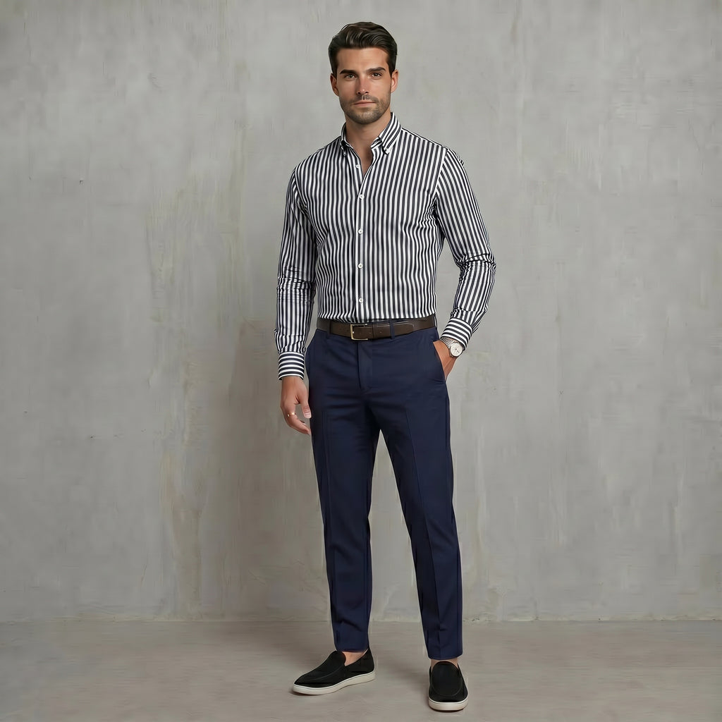 Eduardo - Elegante camisa de rayas