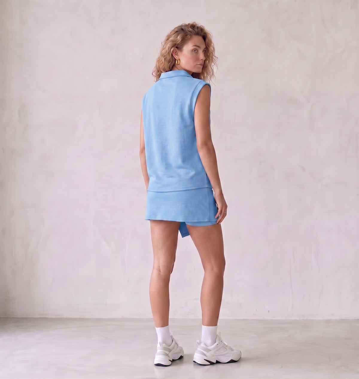 Carla - Conjunto de falda de 2 piezas para mujer