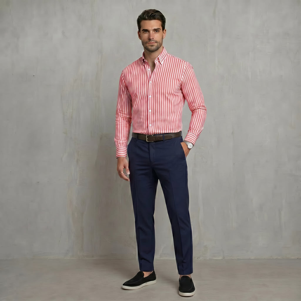 Eduardo - Elegante camisa de rayas