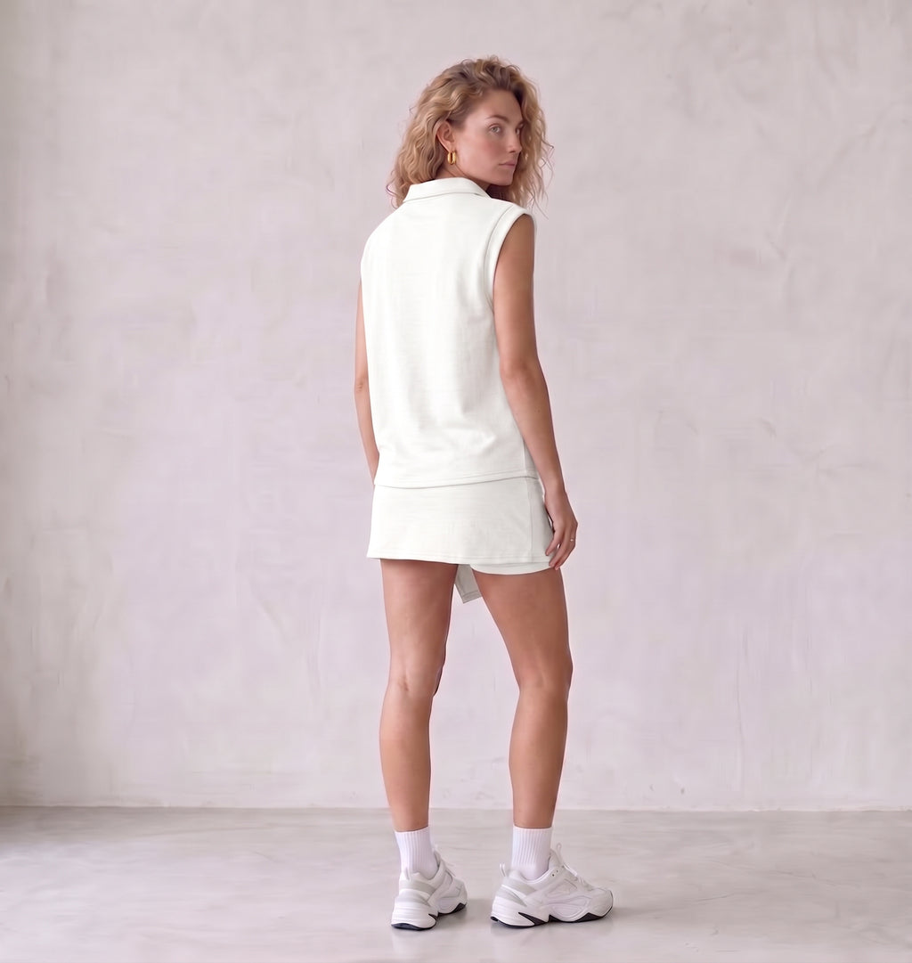 Carla - Conjunto de falda de 2 piezas para mujer