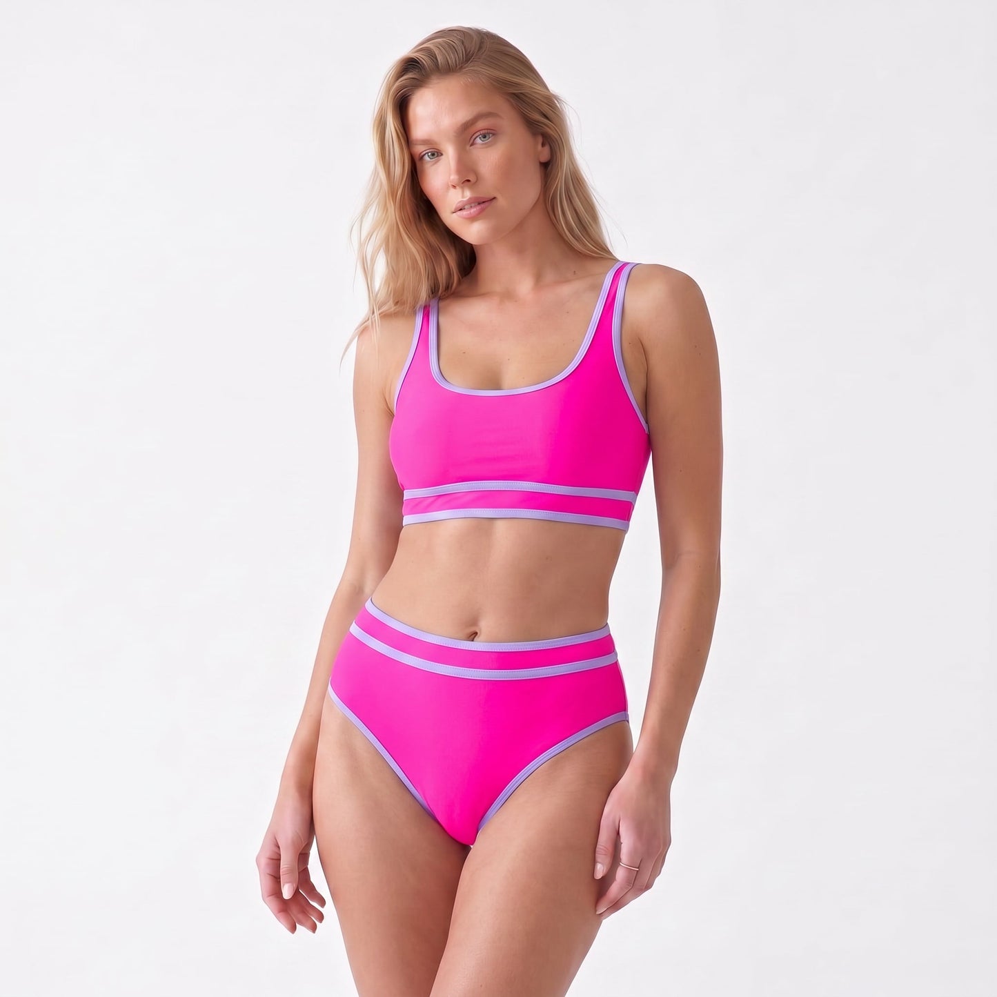 Nicole | Conjunto de bikini deportivo que moldea la figura