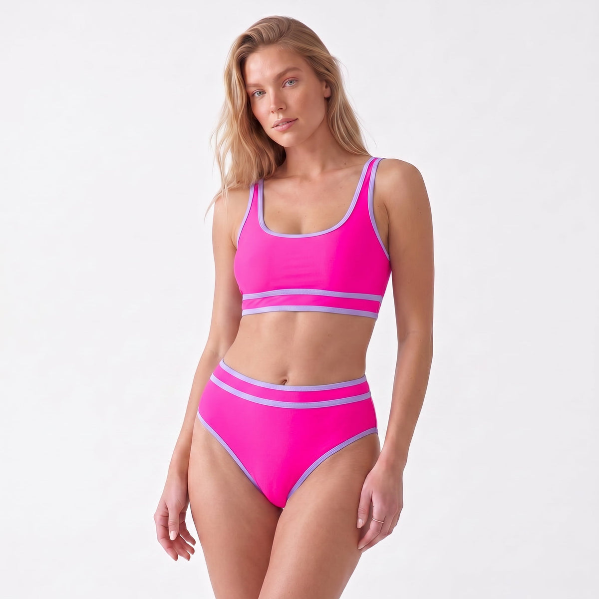 Nicole | Conjunto de bikini deportivo que moldea la figura