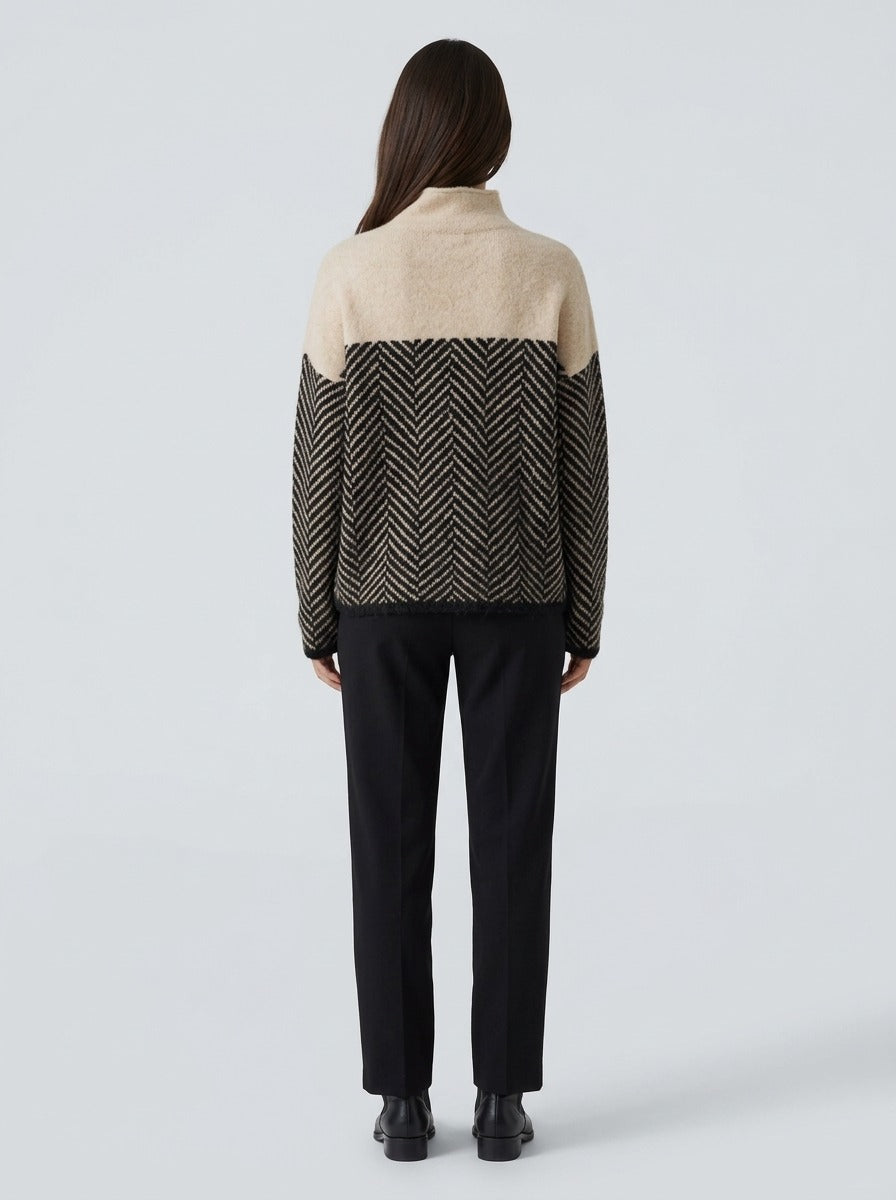 Jersey Adelie beige - espalda