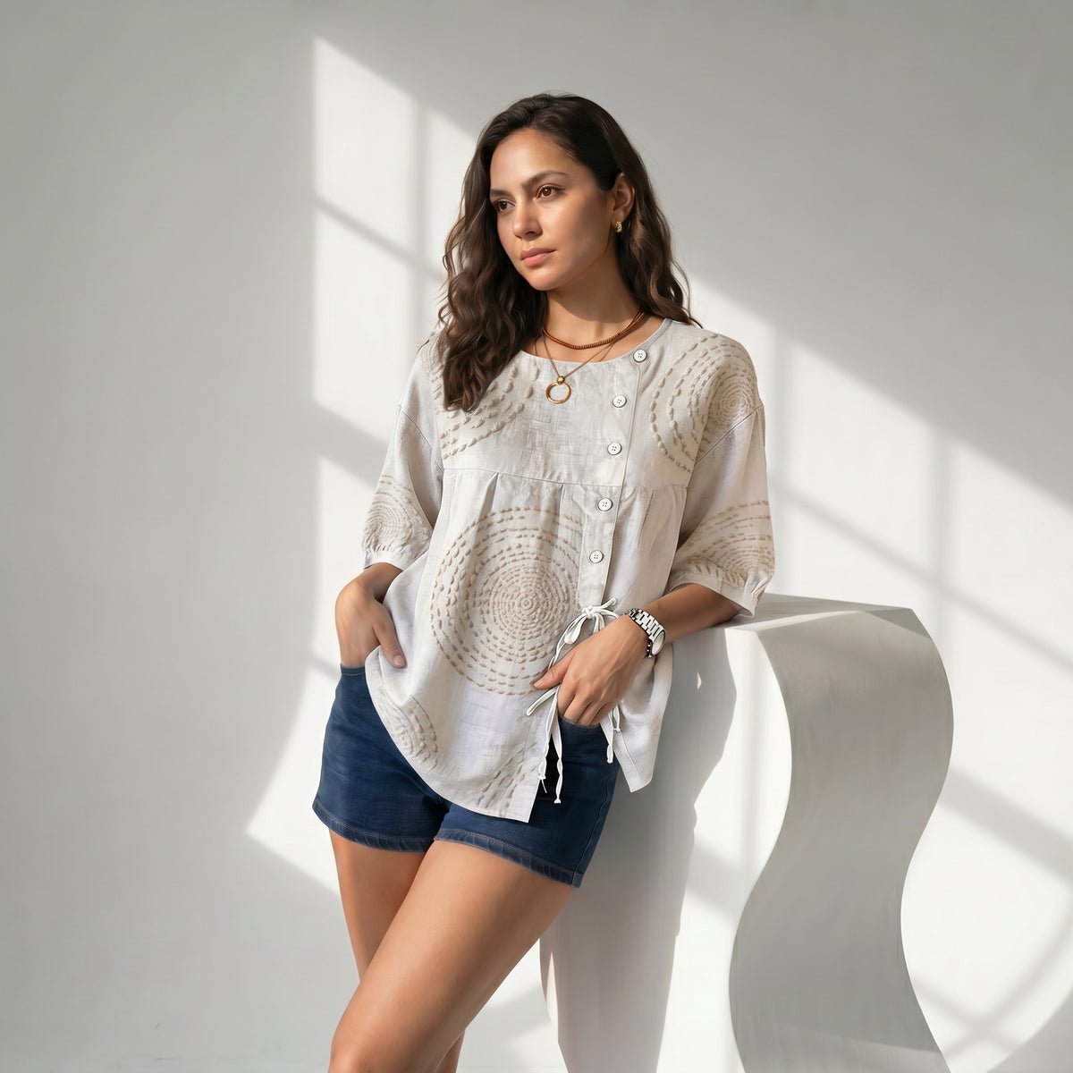 Blusa casual vintage