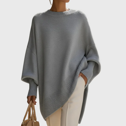 Livia | Suéter tipo poncho de gran tamaño