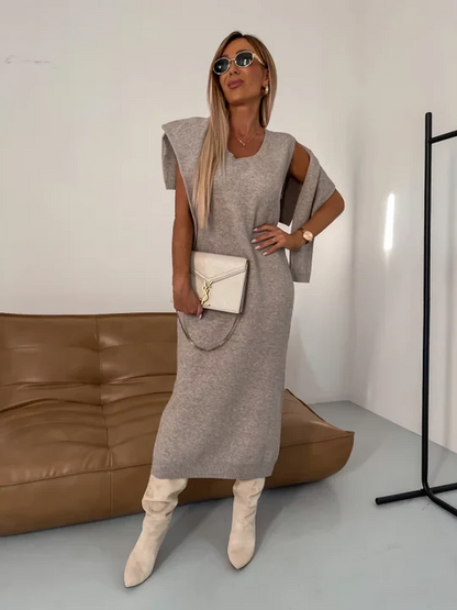 Nicole | Conjunto de punto de invierno para mujer
