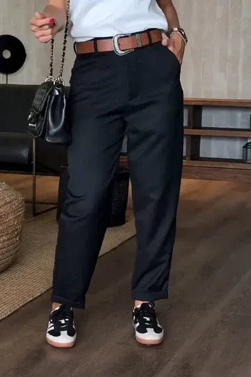 MATHILDA | PANTALONES DE RAYAS ELEGANTES Y QUE REALZAN LA FIGURA