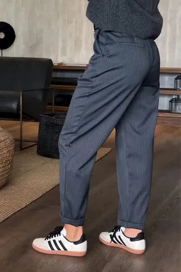 MATHILDA | PANTALONES DE RAYAS ELEGANTES Y QUE REALZAN LA FIGURA
