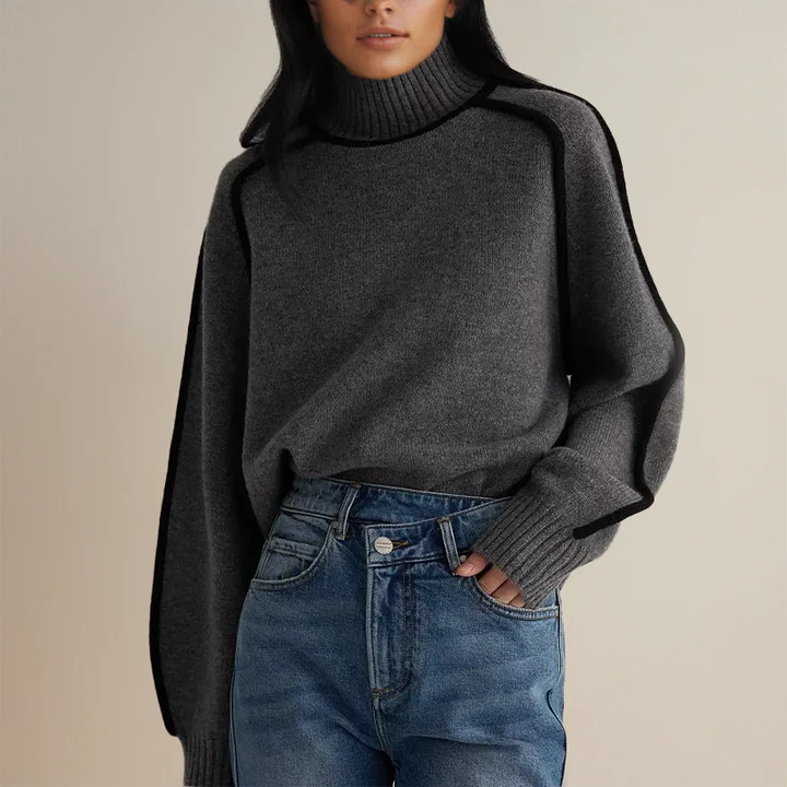 Lara | Suéter de cuello alto para mujer