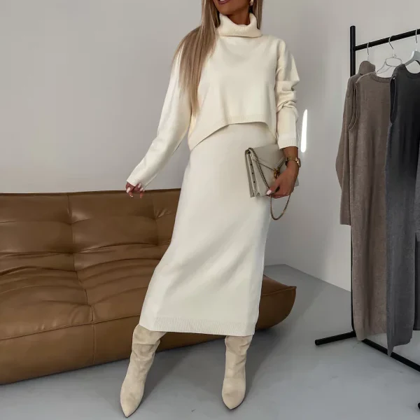 Nicole | Conjunto de punto de invierno para mujer