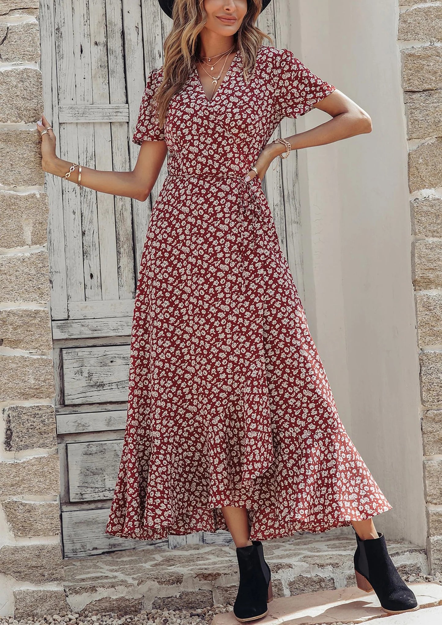 Nancy l Vestido largo de verano para mujer