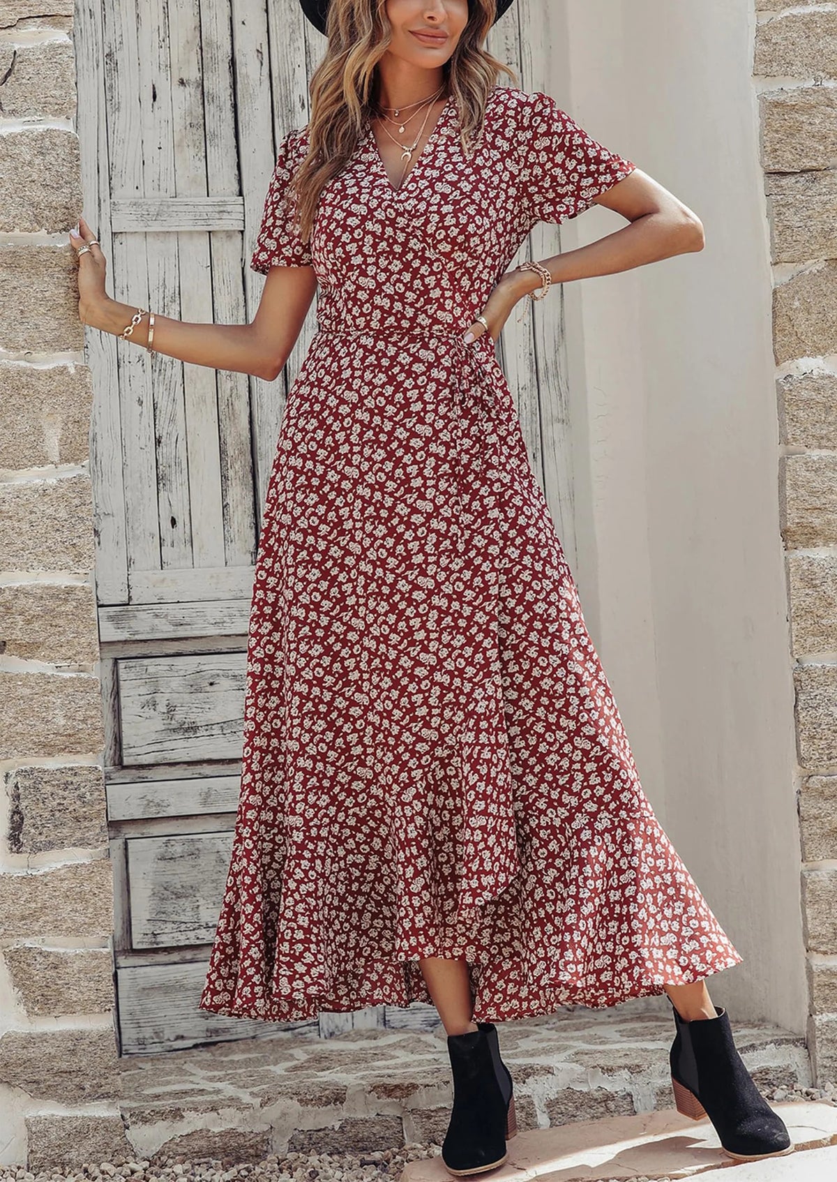 Nancy l Vestido largo de verano para mujer