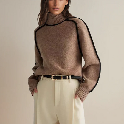 Lara | Suéter de cuello alto para mujer