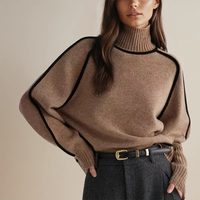 Lara | Suéter de cuello alto para mujer