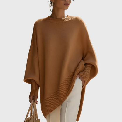 Livia | Suéter tipo poncho de gran tamaño