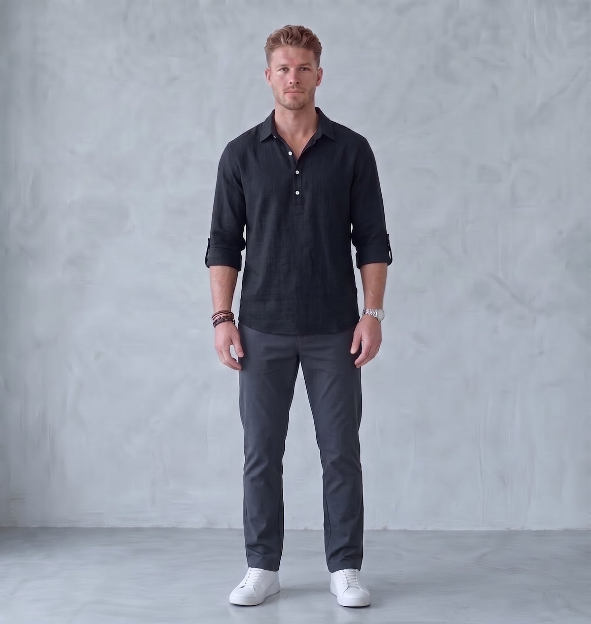 Nicolás - Camiseta clásica de algodón