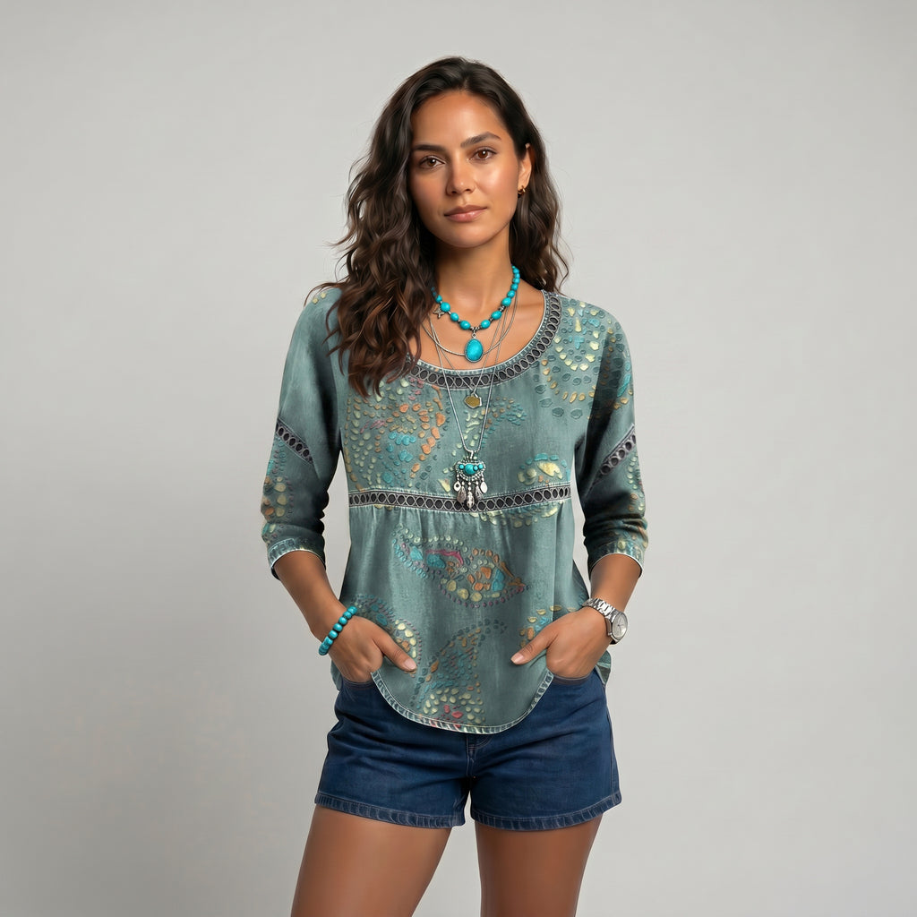 Blusa casual vintage